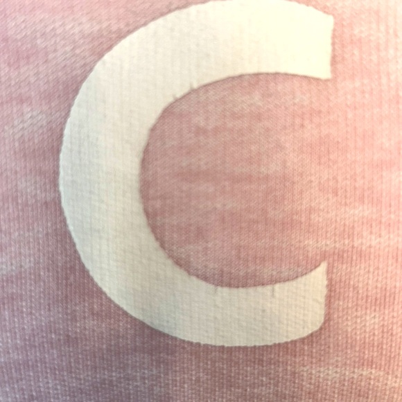 LUCKY🍀BRAND Pink TOP Women’s Medium “LUCKY CALIFORNIA” Lightweight Sweatshirt💗 - Picture 5 of 9